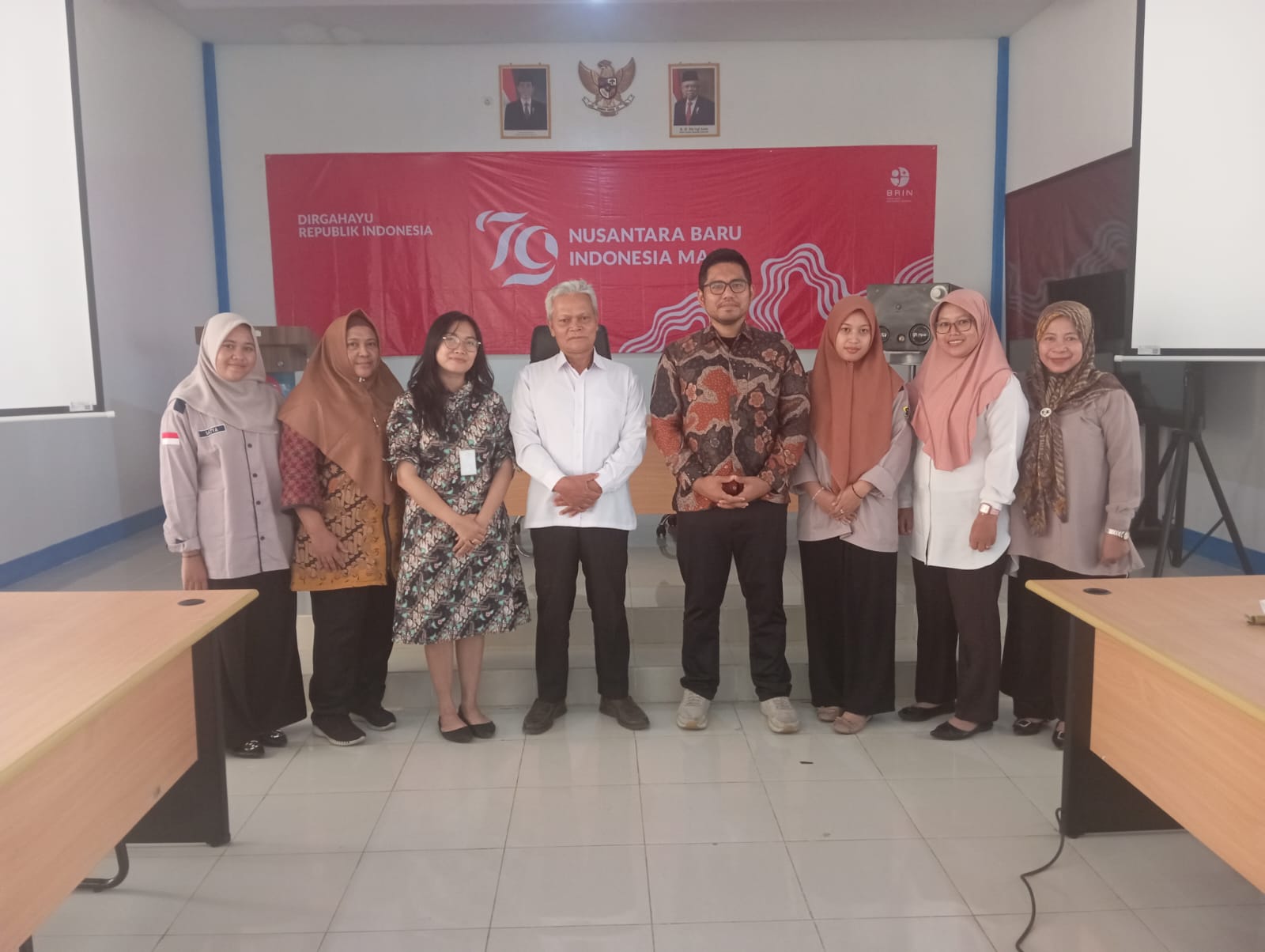 MAHASISWA  SAA IKUT SAKSIKAN KEGIATAN RENCANA KERJA SAMA PPI & YSDS  DI BRIN PONTIANAK